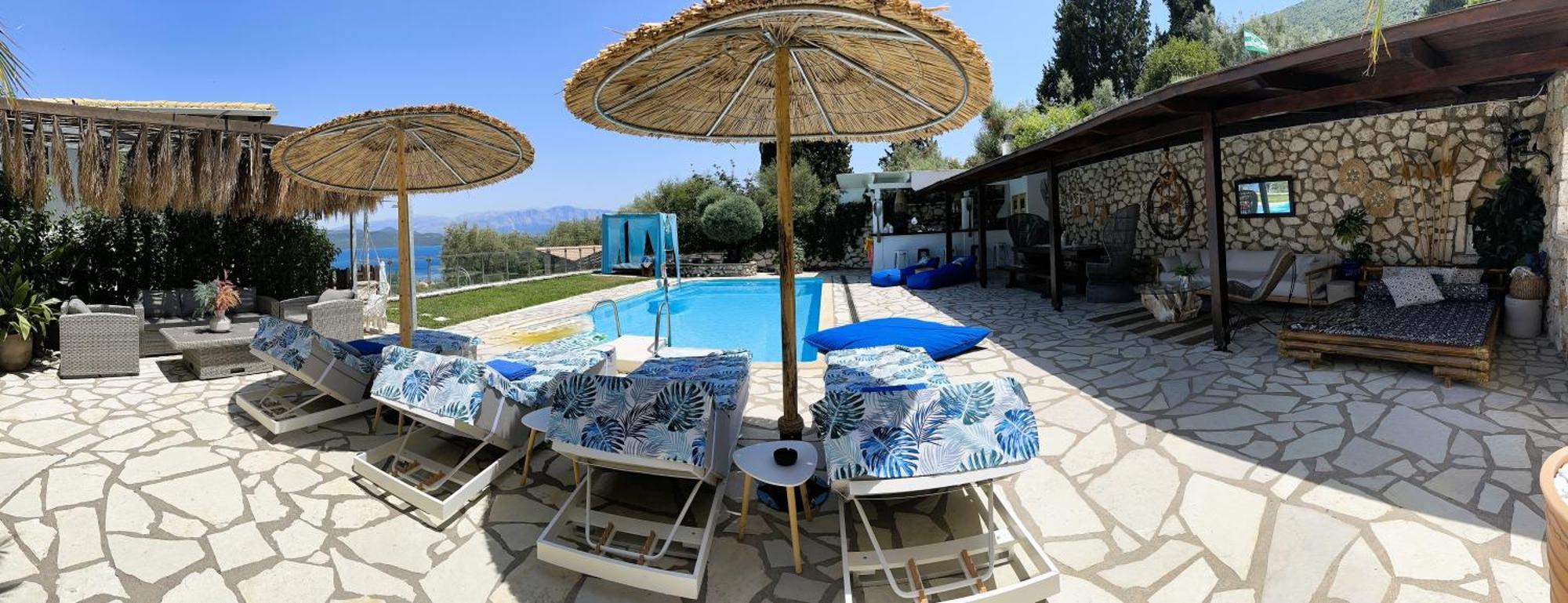 Luxury Villa Athina نِكيانا المظهر الخارجي الصورة